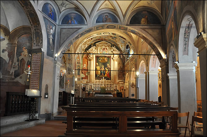L'église de Santa Caterina del Sasso