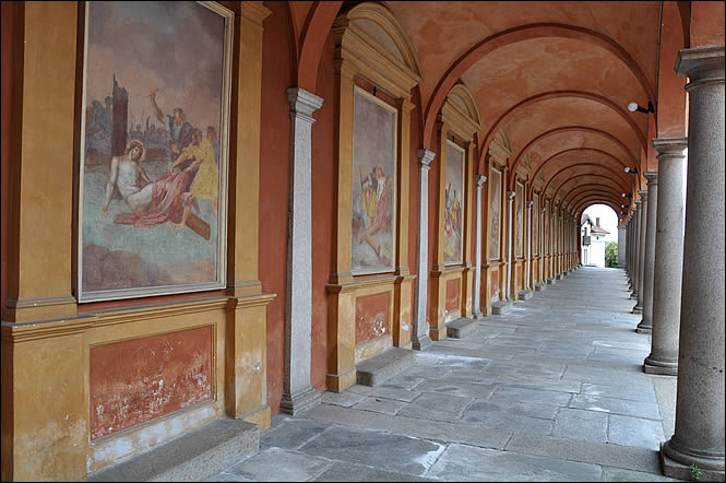 Le chemin de croix de Baveno