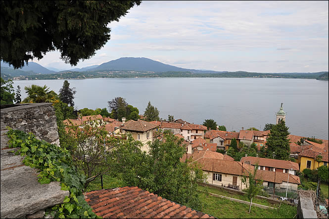 Vue de Belgirate depuis la chiesa Vecchia