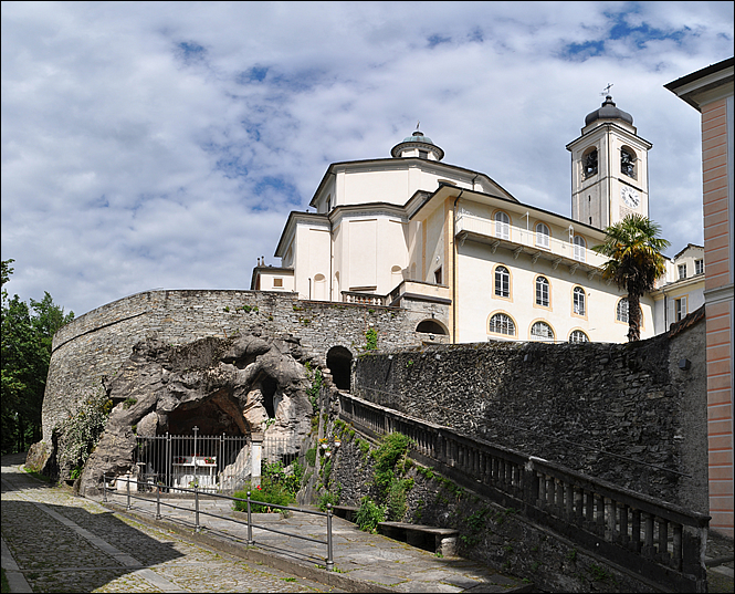 Vue du Sanctuaire de Domodossola