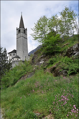 L'église San Gaudenzio de Baceno