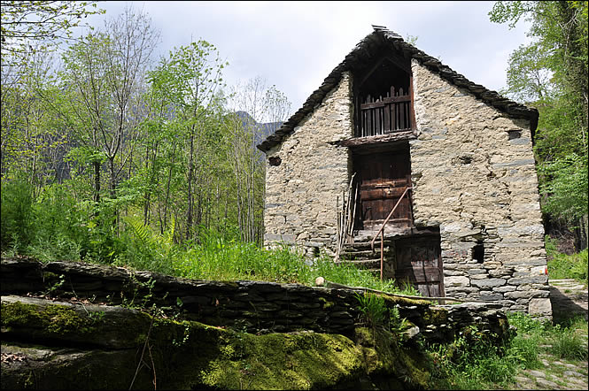 Paysage de la région de Baceno