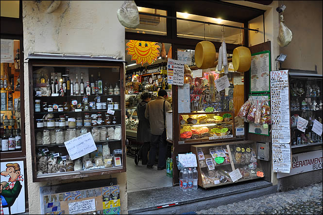 Le magasin Il Buongustato d'Orta