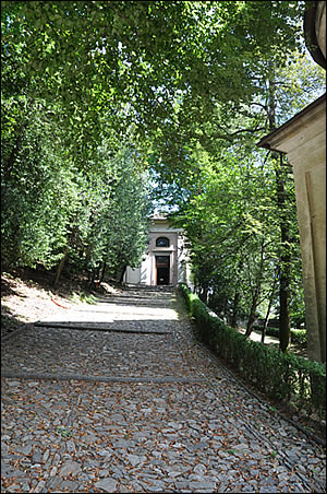Une chapelle au Mont Sacré d'Orta