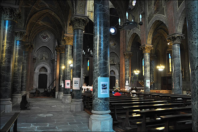 L'église du Sacré Coeur de Vogogna